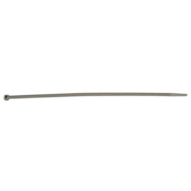 Connect Silver Cable Tie x 4.8mm 100pc 300-370mm