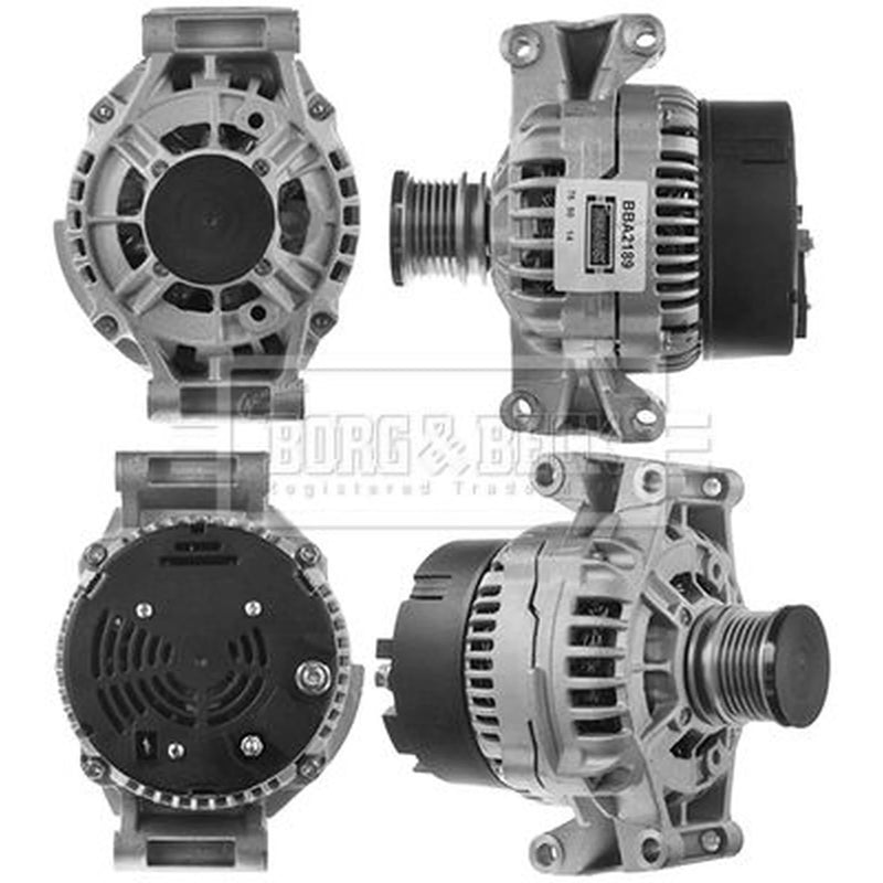 Borg & Beck Car Alternator 12V BBA2189