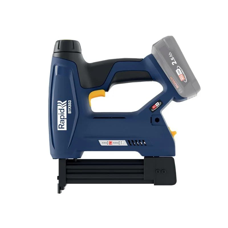 Rapid BTX553 Battery-Powered Staple Gun P4A 18V Bare Unit - 5001509