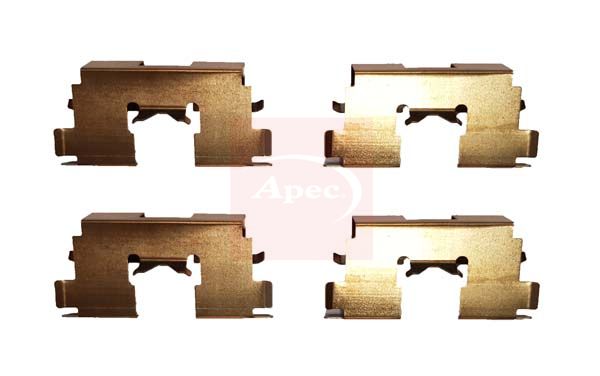 Apec Brake Pad Accessory Fitting Kit Rear