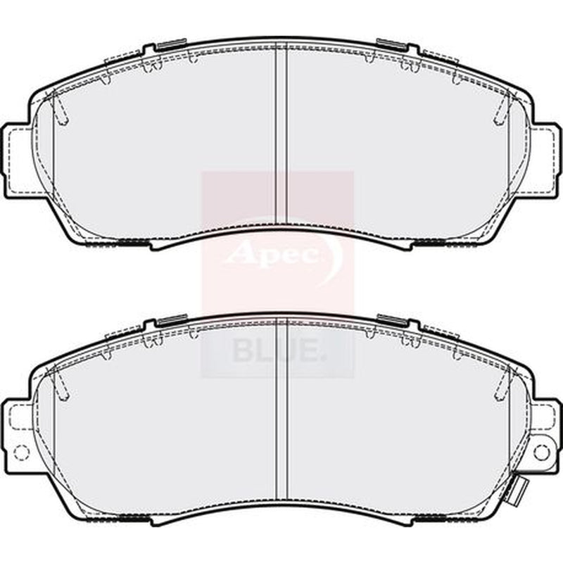 Apec Front Brake Pad Set PD3626