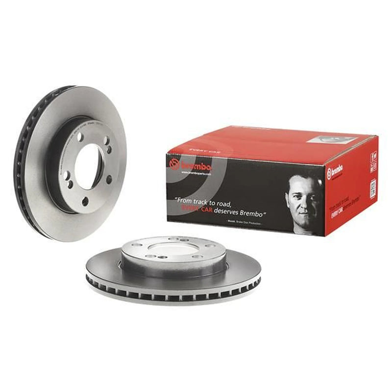 Brembo 2 x Internally Vented Front Brake Discs 09.B974.11