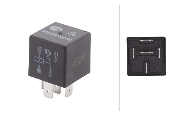 Hella 4RD 933 332-427 Relay, main current