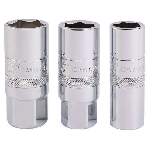 Draper Spark Plug Socket Set, 1/2" Sq. Dr. (3 Piece) 16784 Draper  - Town Parts