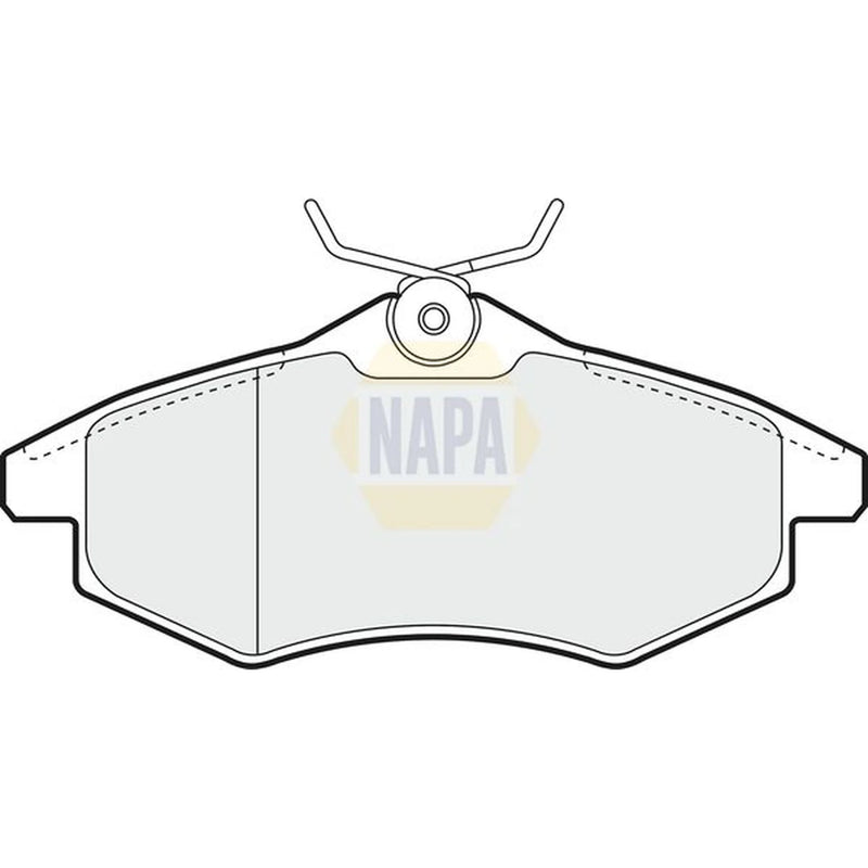 NAPA Front Brake Pad Set NBP1091