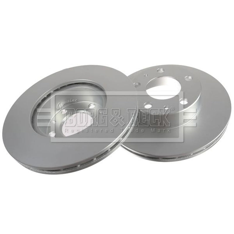 Borg & Beck 2 x Front Brake Discs BBD5094
