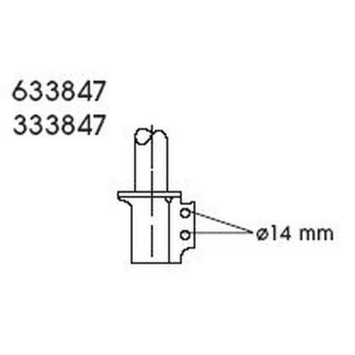 KYB Shock Absorber Damper Strut Front 333847