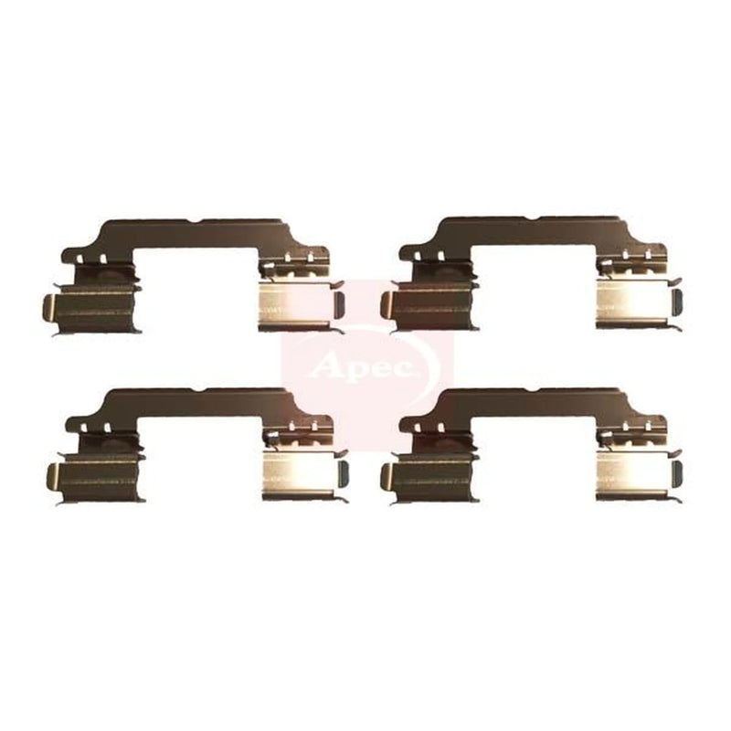 Apec Brake Pad Accessory Fitting Kit Front KIT1076