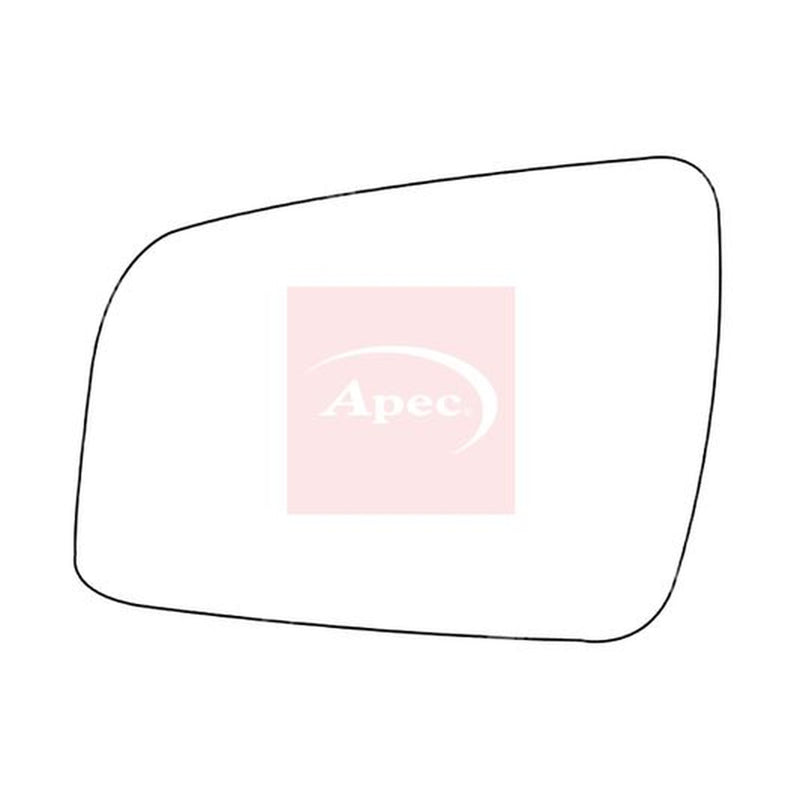 Apec Exterior Wing Mirror Glass Left AMS2291