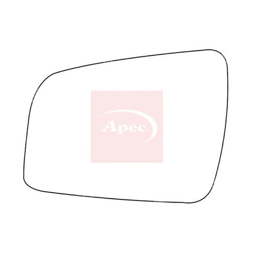 Apec Exterior Wing Mirror Glass Left AMS2291