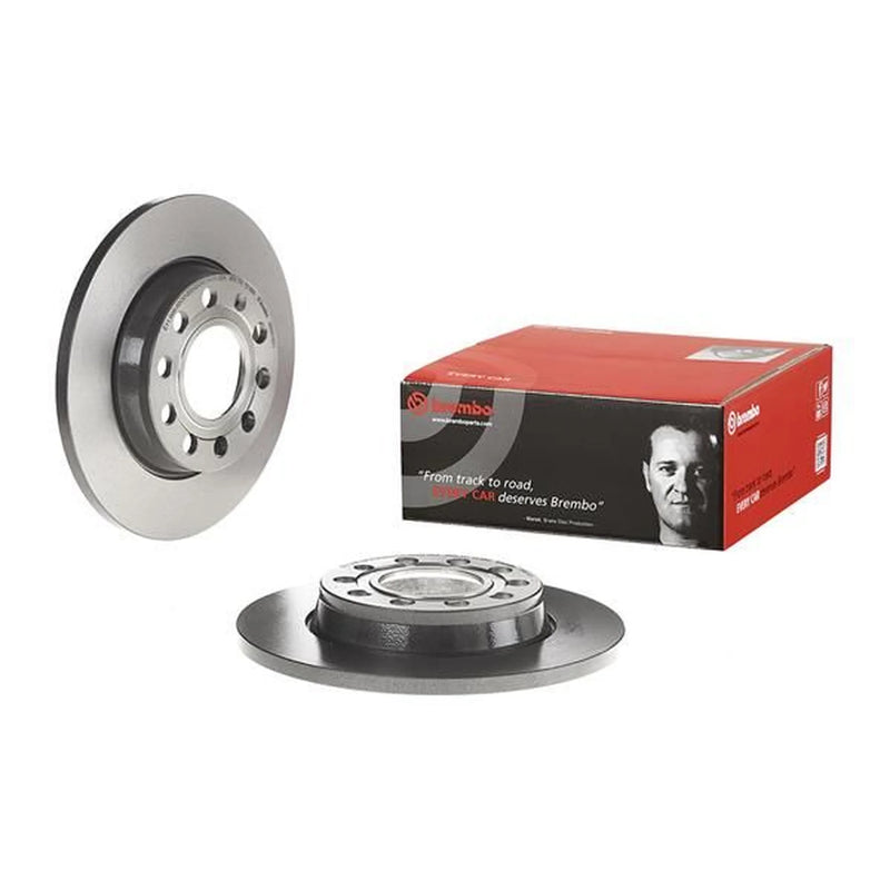 Brembo 2 x Solid Rear Brake Discs 08.9918.21