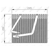 NRF Air Conditioning Evaporator 36091