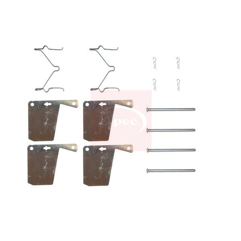 Apec Brake Pad Accessory Fitting Kit Front KIT253
