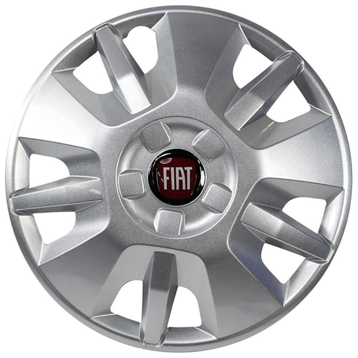 15" Fiat Wheel Trims X250 2014 Onwards Nova  - Town Parts