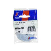 ForgeFix Flat Washers ZP M8 x 40mm ForgePack 6 - FPKFW840