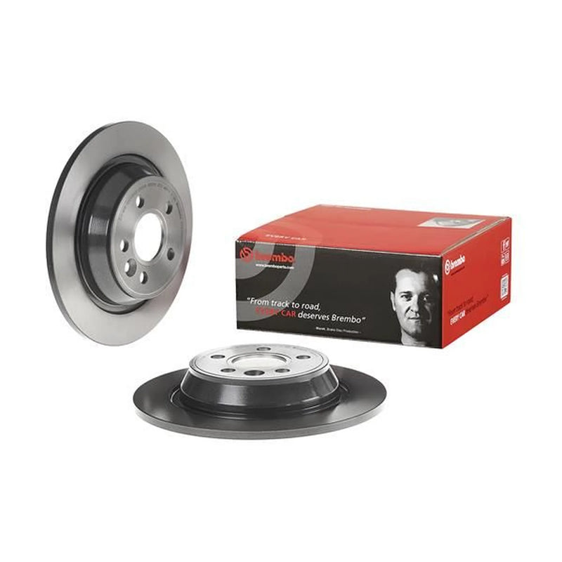 Brembo 2 x Solid Rear Brake Discs 08.A540.11
