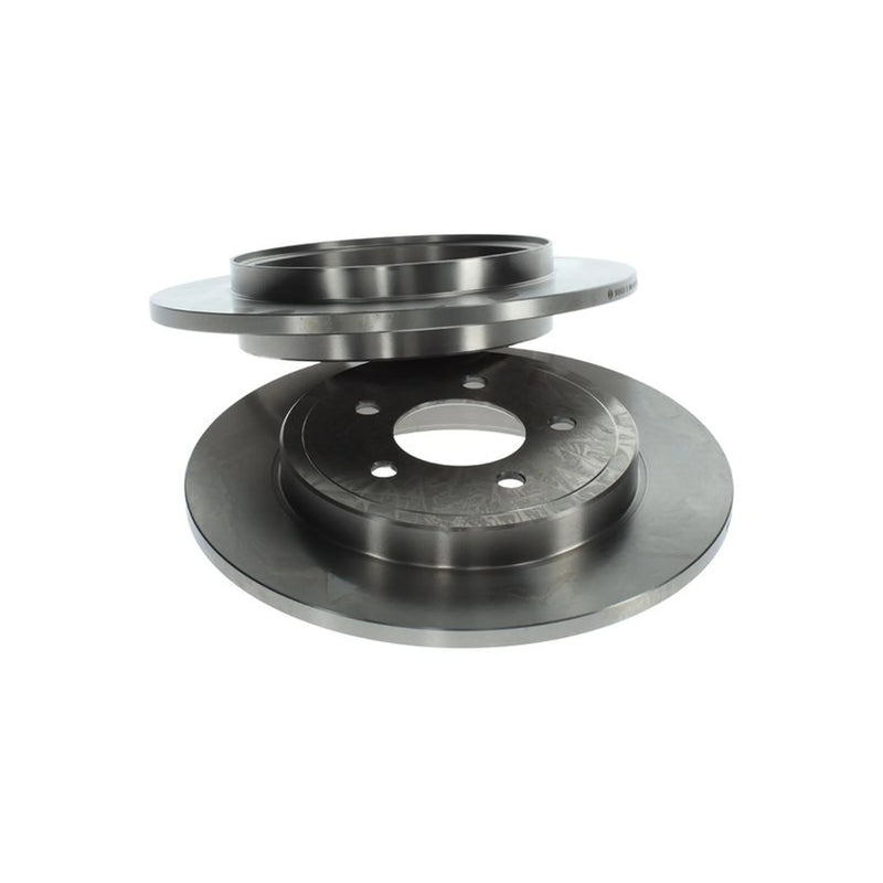 Bosch 2 x Solid Rear Brake Discs 0 986 479 A53