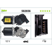 Valeo Front/Rear Wiper Motor Front 582656
