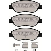 Juratek Front Brake Pad Set JCP8259