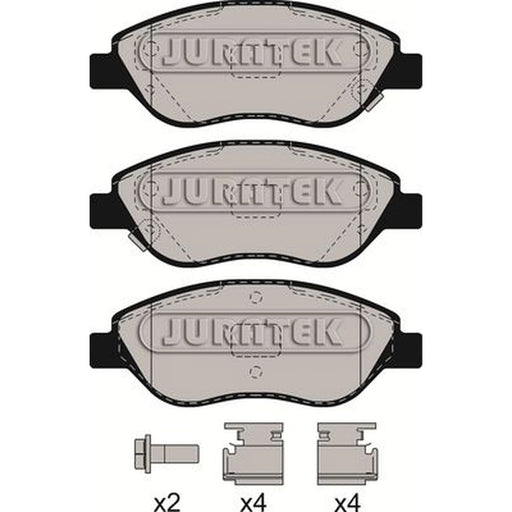Juratek Front Brake Pad Set JCP8259