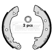 Borg & Beck Brake Shoe Set Axle Kit BBS6316