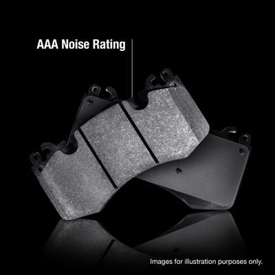 Apec Black Rear Brake Pad Set PAD1324B