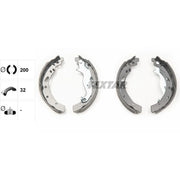 Textar Brake Shoe Set Axle Kit 91072100