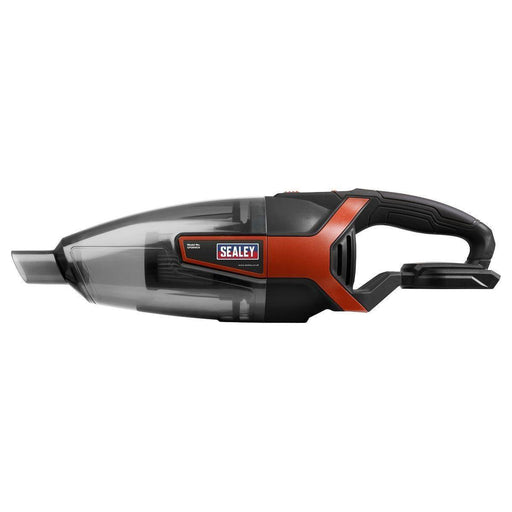Sealey Cordless Handheld Vacuum Cleaner 650ml 20V SV20 Series Body Only Sealey  - Town Parts
