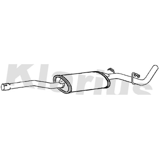 Klarius Box With Centre Pipe Centre SK36M