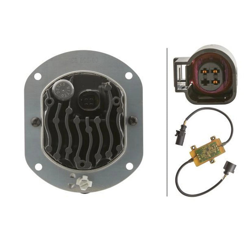Hella Headlamp De-Zf Di Md12/24 1F0 Right 1F0 011 988-081 1 087 7851 1F0 011