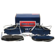 Borg & Beck 4 x Front Brake Pad Set BBP1443