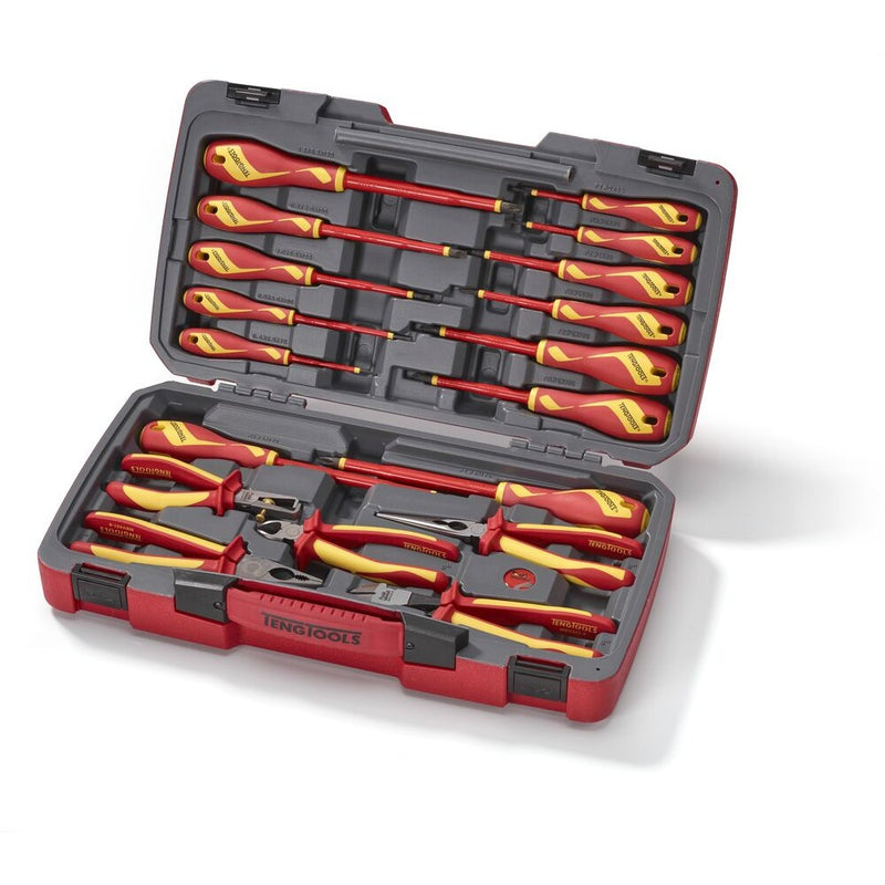 Teng Tools Insulated Tool Set MECCA PRO 18 Pieces 1000 Volt