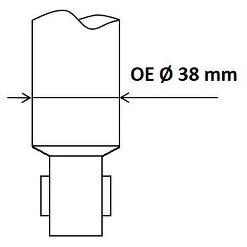 KYB Shock Absorber Damper Strut Rear 3430076