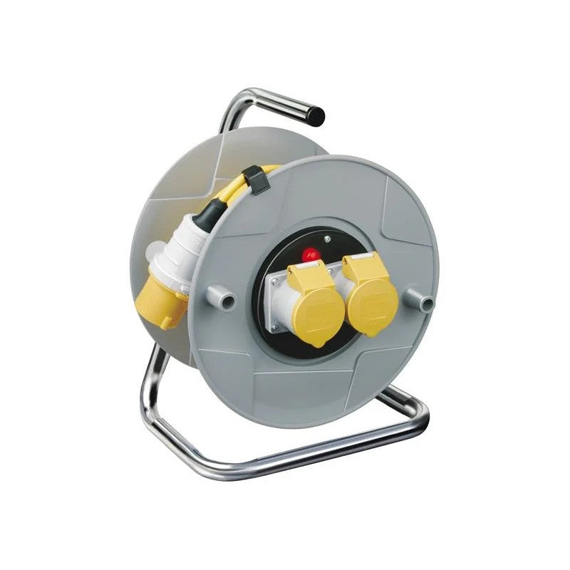 Brennenstuhl AK 260 Cable Reel 110V 16A 2-Socket 25m - 1098743