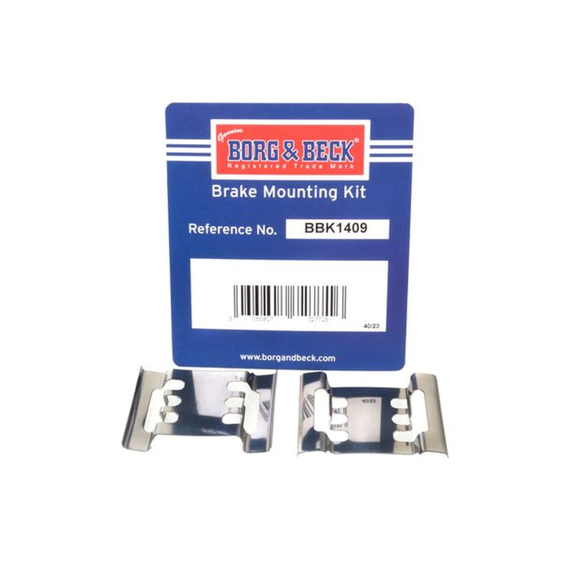 Borg & Beck Brake Pad Accessory Fitting Kit Front BBK1409