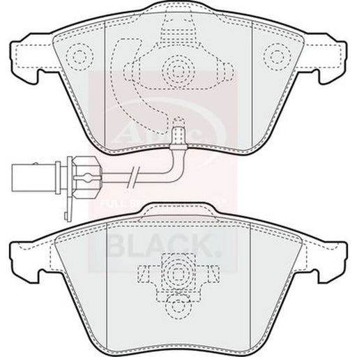 Apec Front Brake Pad Set PAD1355B