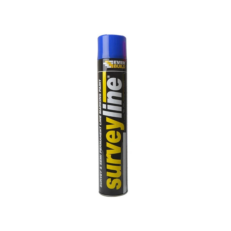 Everbuild Sika Survey Line® Marker Spray Blue 700ml - 490207