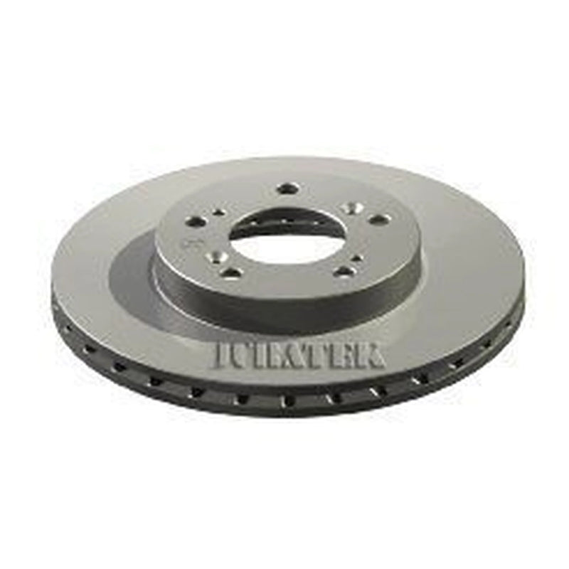 Juratek 2 x Vented Front Brake Discs HON113
