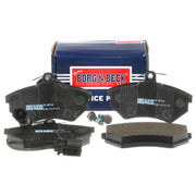 Borg & Beck 4 x Front Brake Pad Set BBP1690