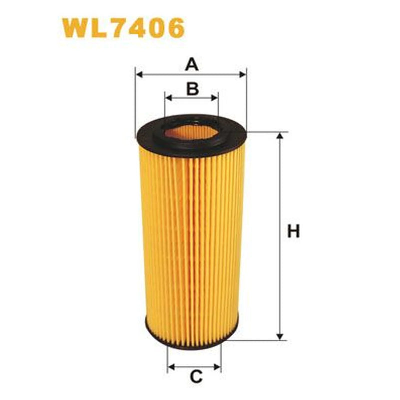WIX Engine Oil Filter WL7406