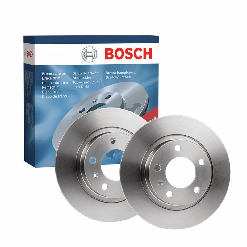 Bosch 2 x Solid Rear Brake Discs 0 986 479 715