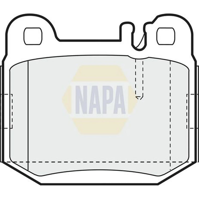 NAPA Rear Brake Pad Set NBP1409