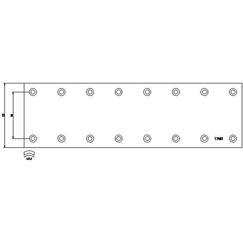 DON Don Cv Brake Lining Set FI861S7141
