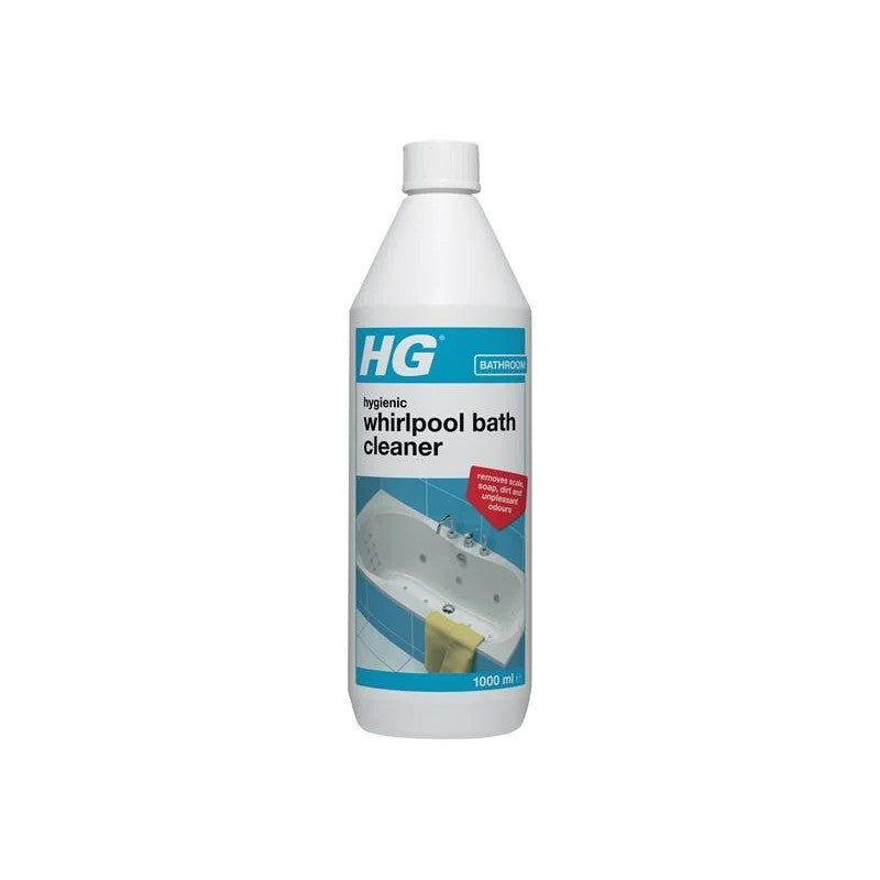 H G Whirlpool Bath Cleaner 1L - Limescale & Grease Remover