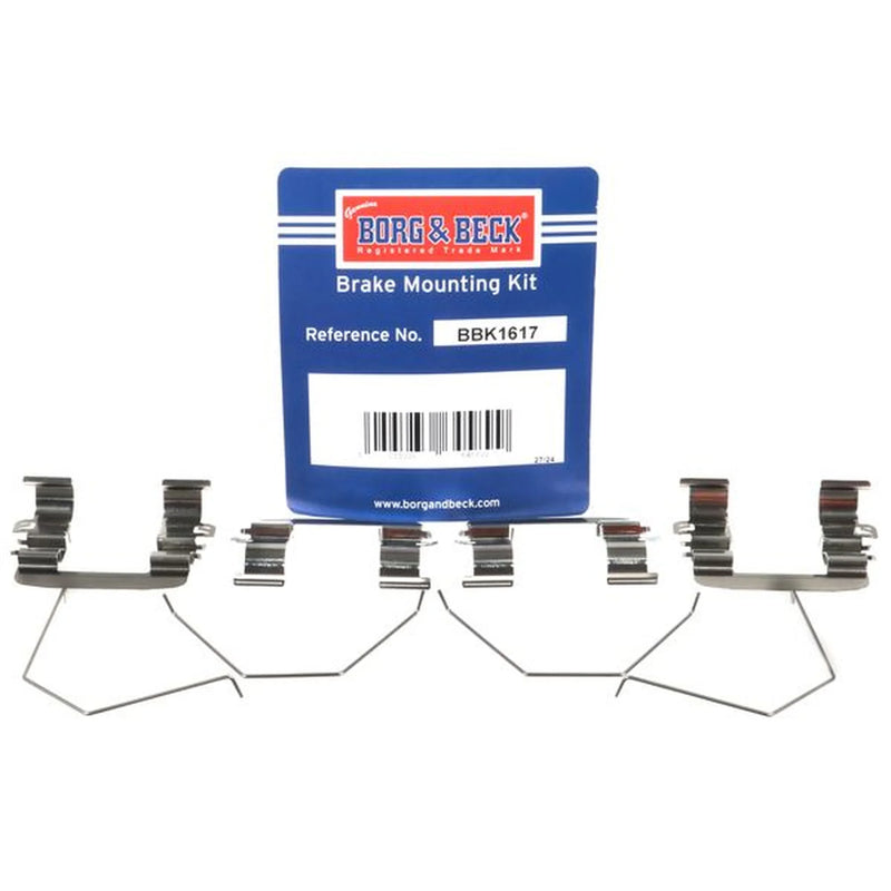 Borg & Beck Brake Pad Accessory Fitting Kit Front BBK1617