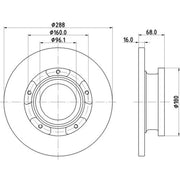 Mintex Mintex LCV Van Kits solid MVK0025