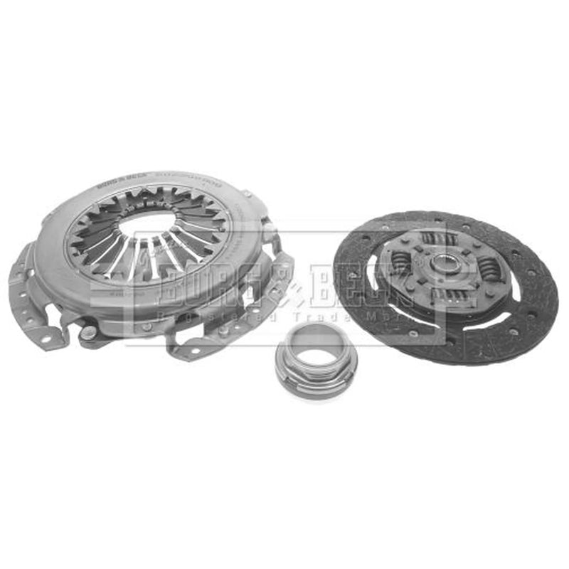 Borg & Beck Clutch Kit Set 3pc 200mm HK9078