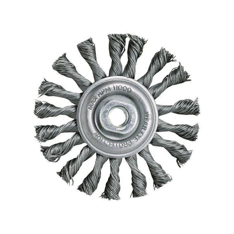 DEWALT Power Tools DT3502 Twist Knot Wire Wheel 115 x 22 x 22.23mm - DT3502-QZ