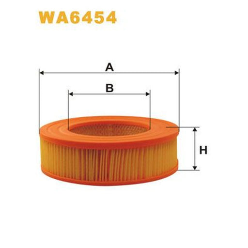 WIX Engine Air Filter WA6454
