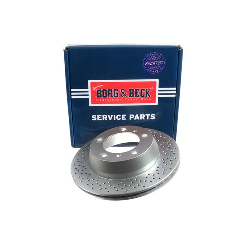 Borg & Beck 2 x / Rear Brake Discs BBD6032S